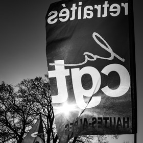 16 février 2023 : Manifestation contre la réforme des retraites à Gap (Hautes-Alpes)