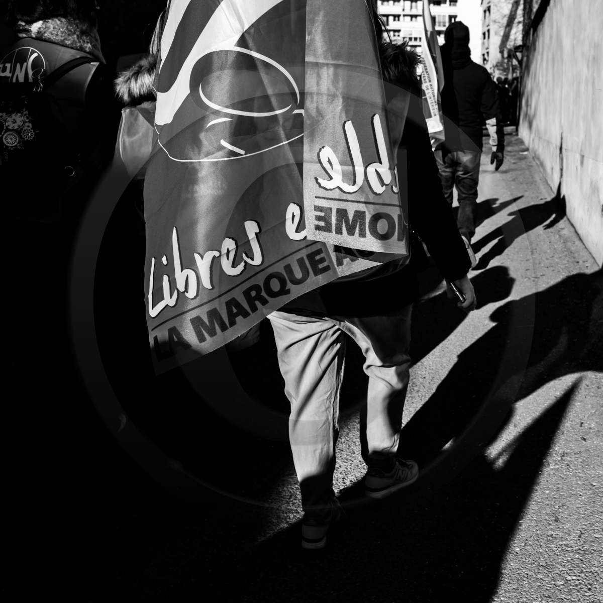 31 janvier 2023 : Manifestation contre la réforme des retraites. Plus de 4000 personnes dans les rues de Gap (Hautes-Alpes).