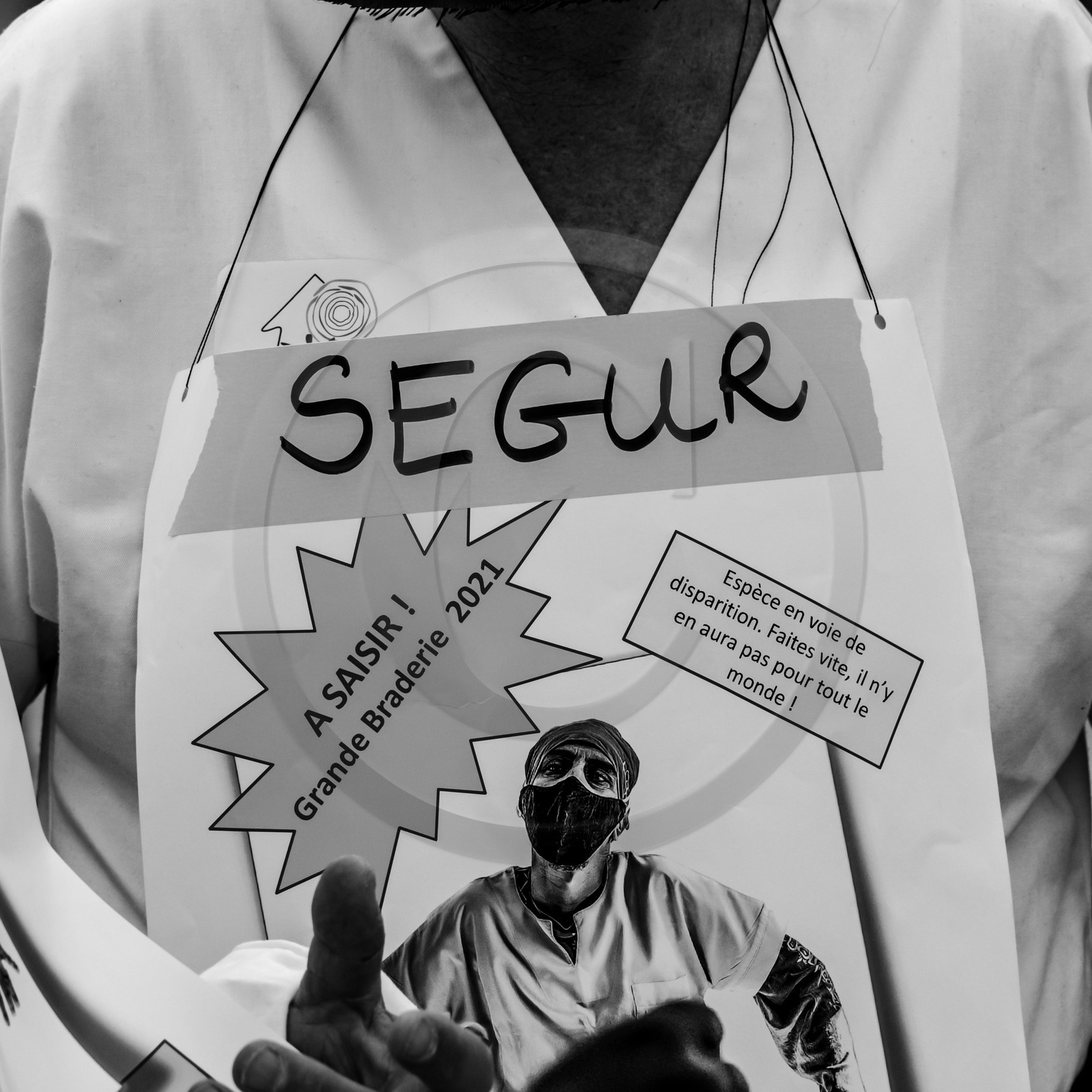 04 février 2021 à Gap (Hautes-Alpes) : Manifestation des soignants oubliés du Ségur de la santé. 04 février 2021 à Gap (Hautes-Alpes) : Manifestation des soignants oubliés du Ségur de la santé.