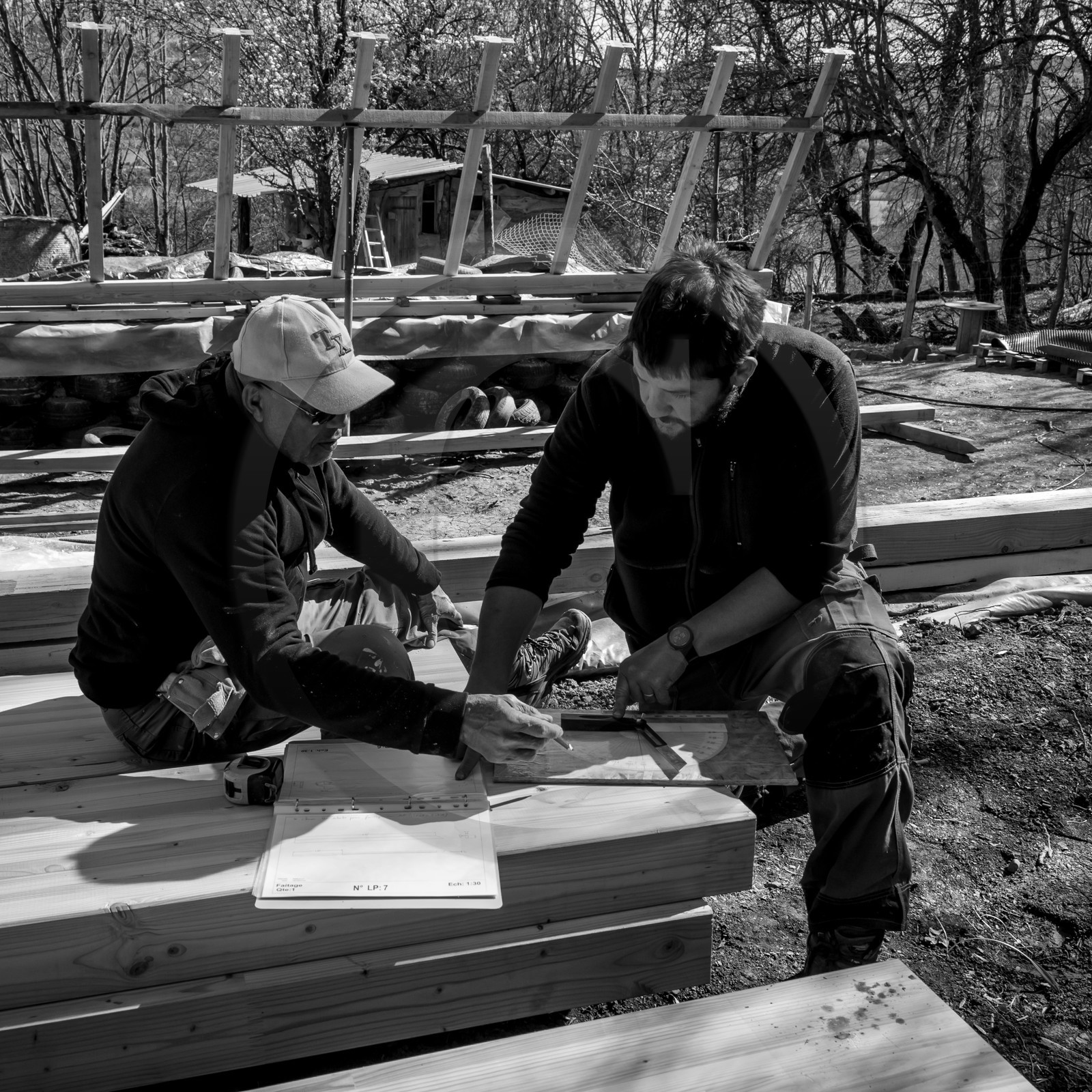 Permaculture - Construction d'une serre bioclimatique semi-enterrée