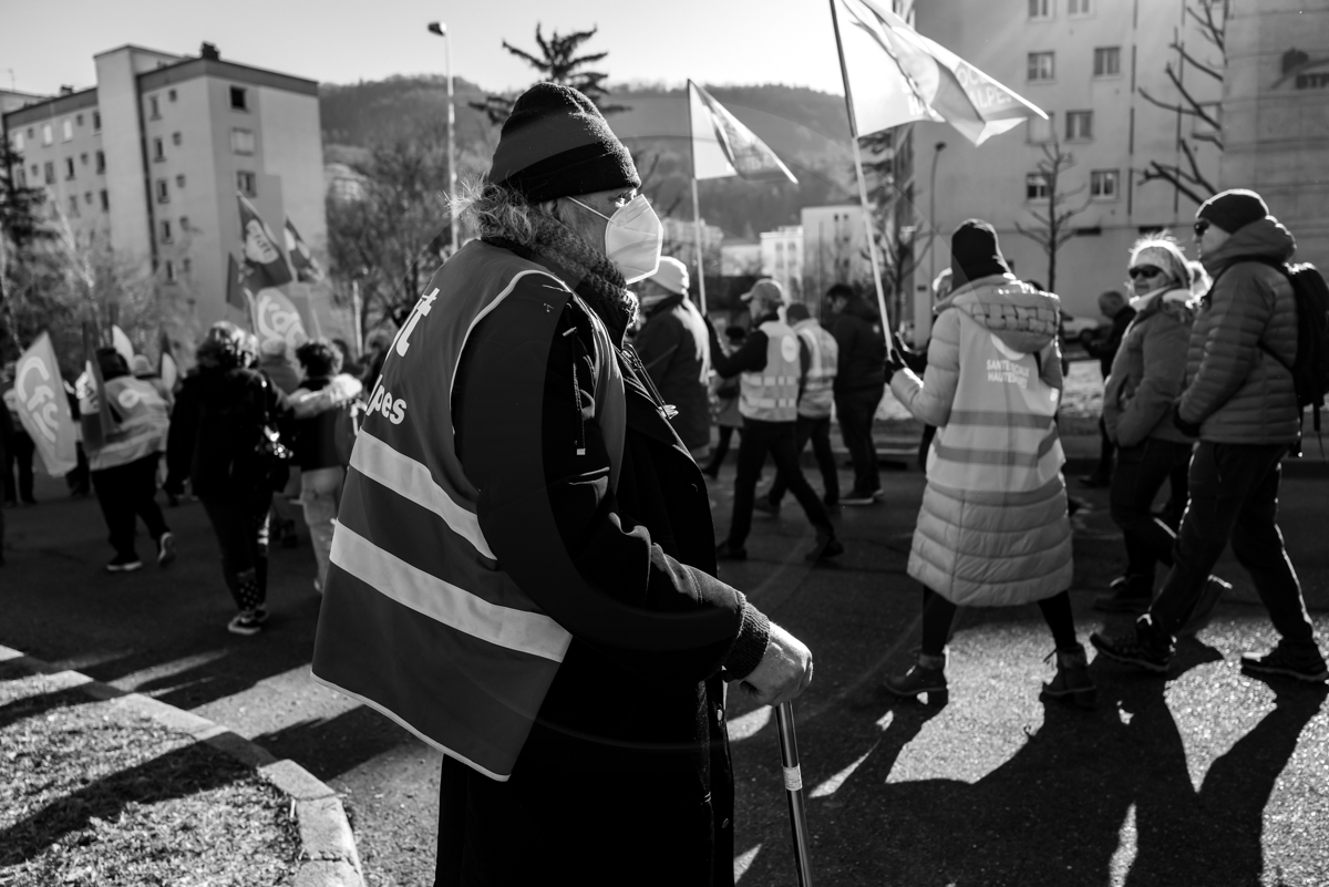31 janvier 2023 : Manifestation contre la réforme des retraites. Plus de 4000 personnes dans les rues de Gap (Hautes-Alpes). 31 janvier 2023 : Manifestation contre la réforme des retraites. Plus de 4000 personnes dans les rues de Gap (Hautes-Alpes).