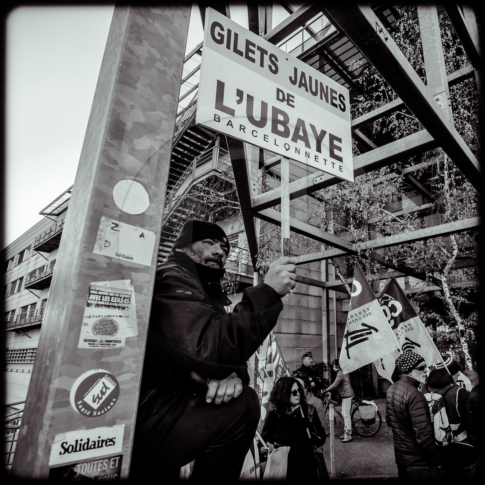 Manifestation à Gap le 10 décembre 2019.