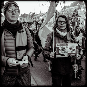 Manifestation à Gap le 14 janvier 2020