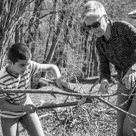 Nettoyage du terrain - Coupe du bois - 29 03 17