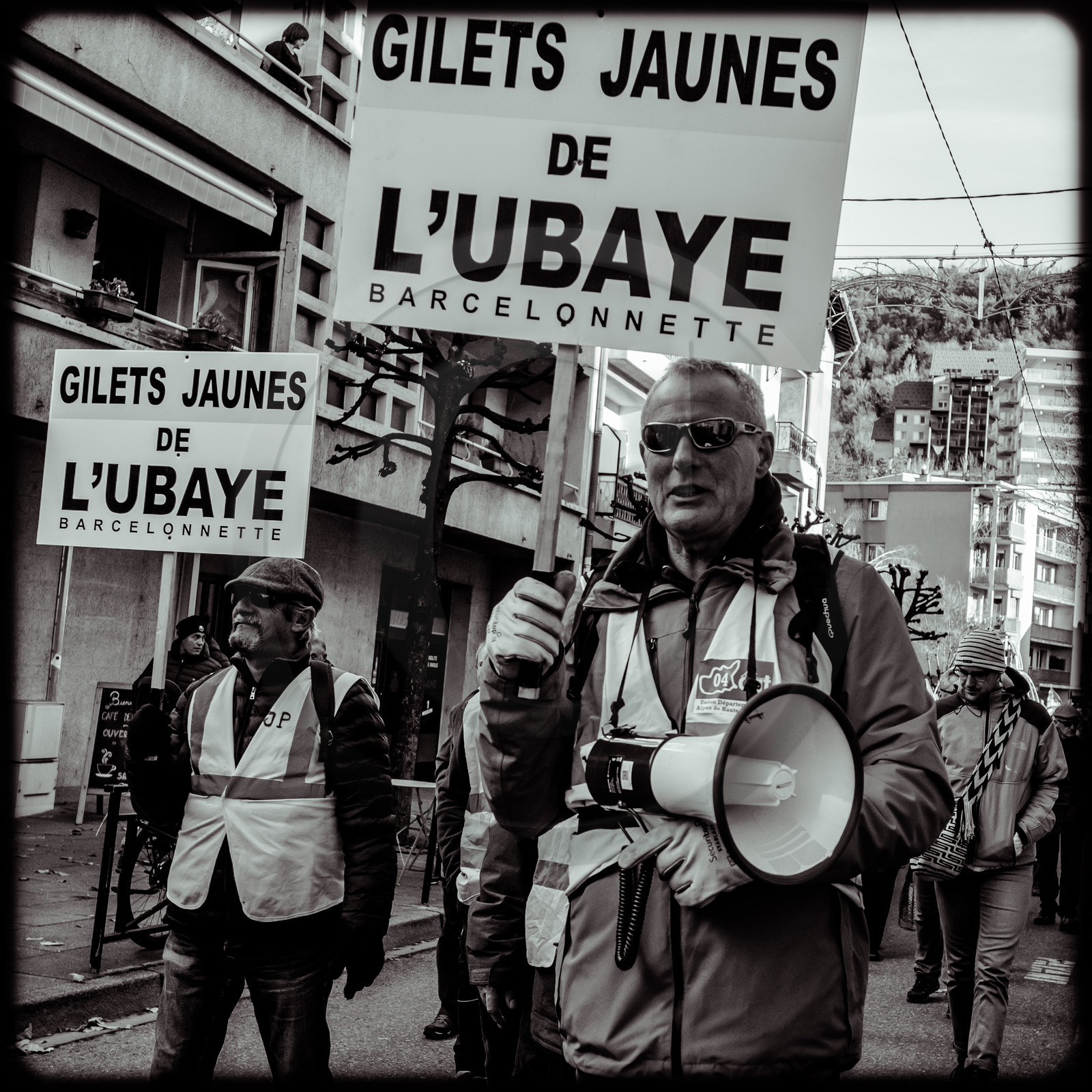 Manifestation à Gap le 10 décembre 2019.