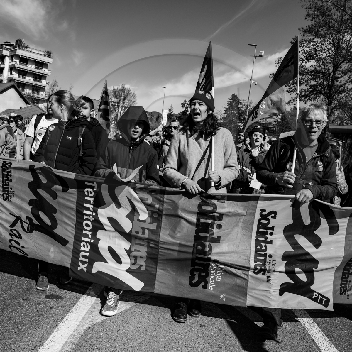 7 mars 2023 : Manifestation contre la réforme des retraites à Gap