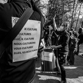 21 mars 2021 - Gap - Mobilisation pour la réouverture des lieux culturels
