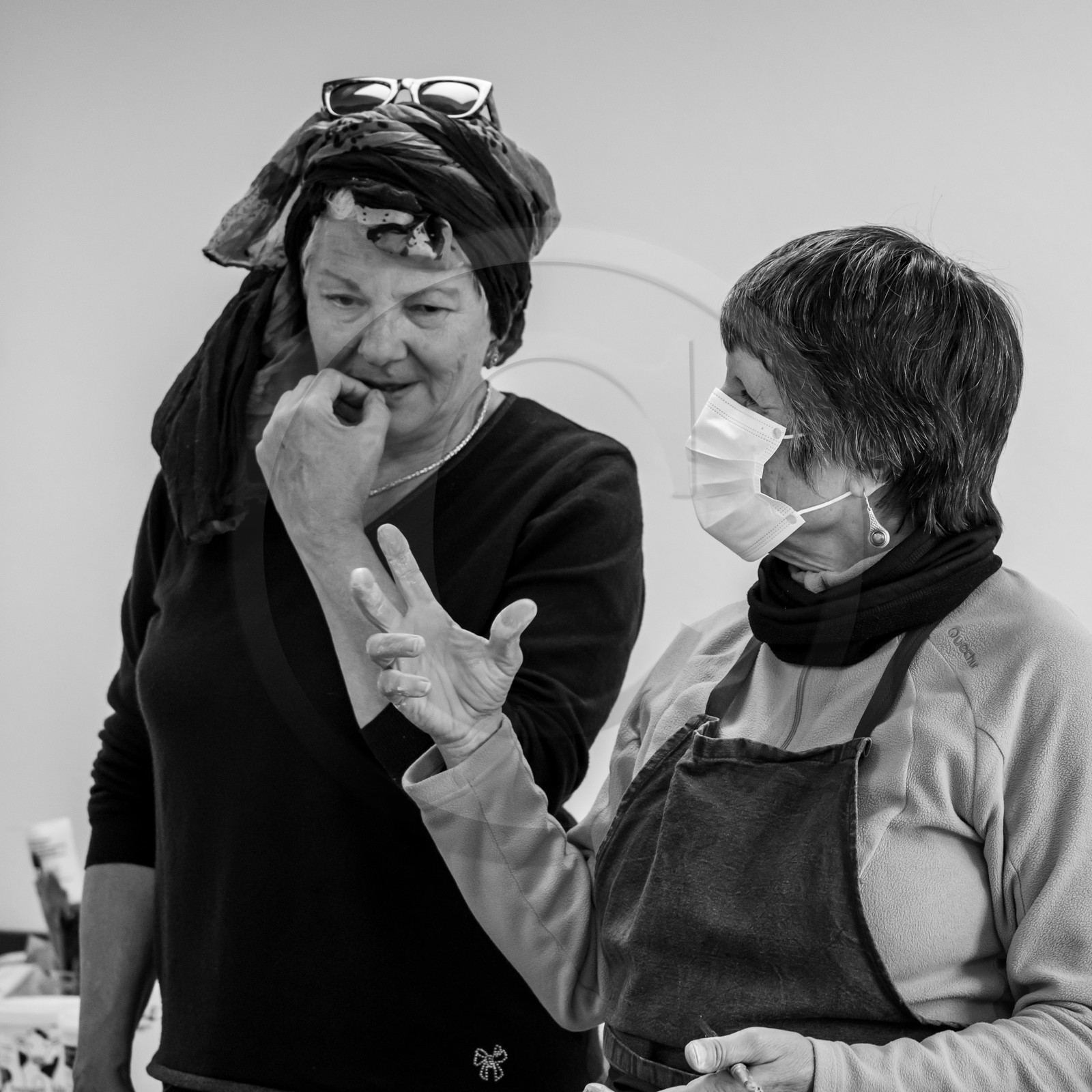 12 mai 2021 : Fabrication de masques