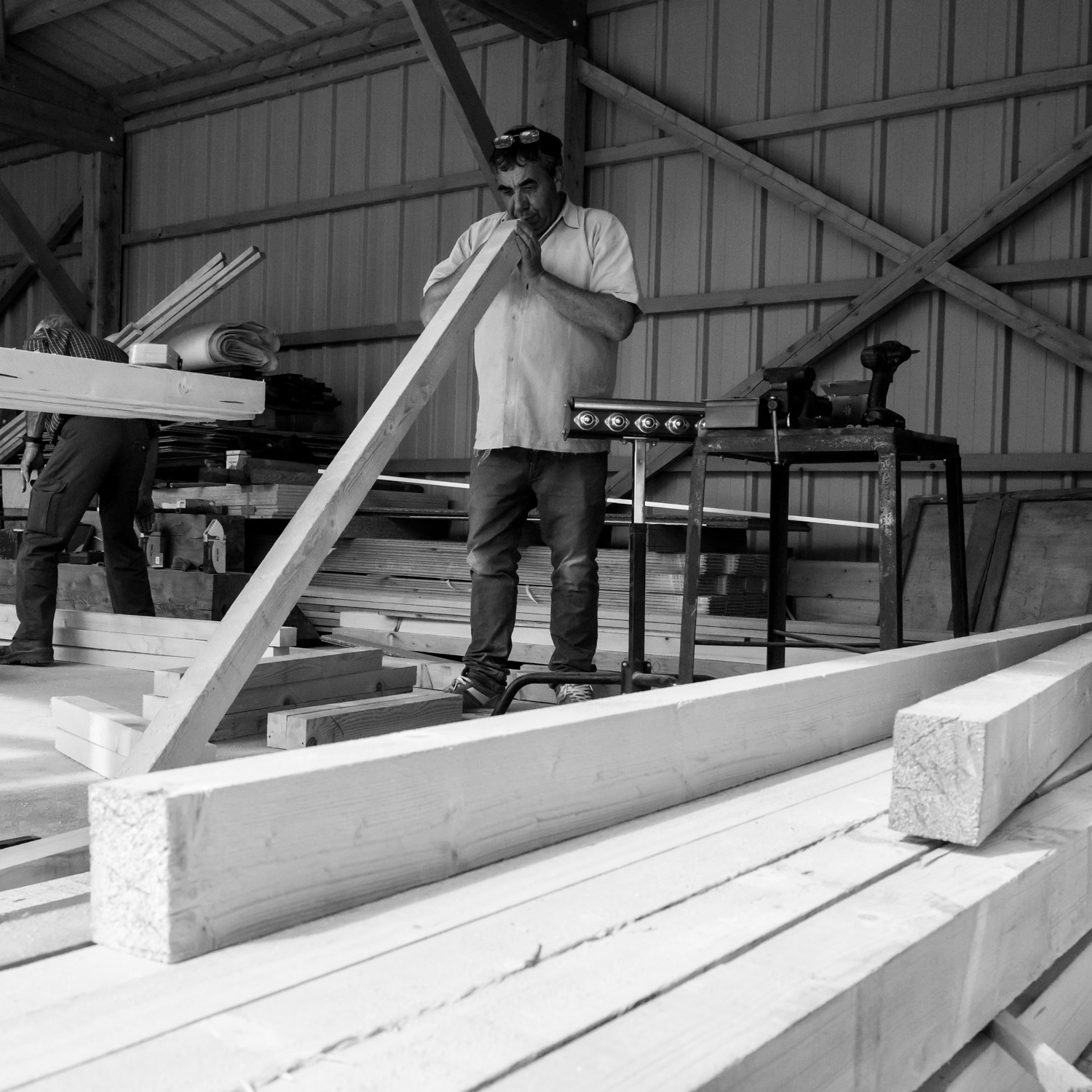 Construction d'une cabane Construction d'une cabane