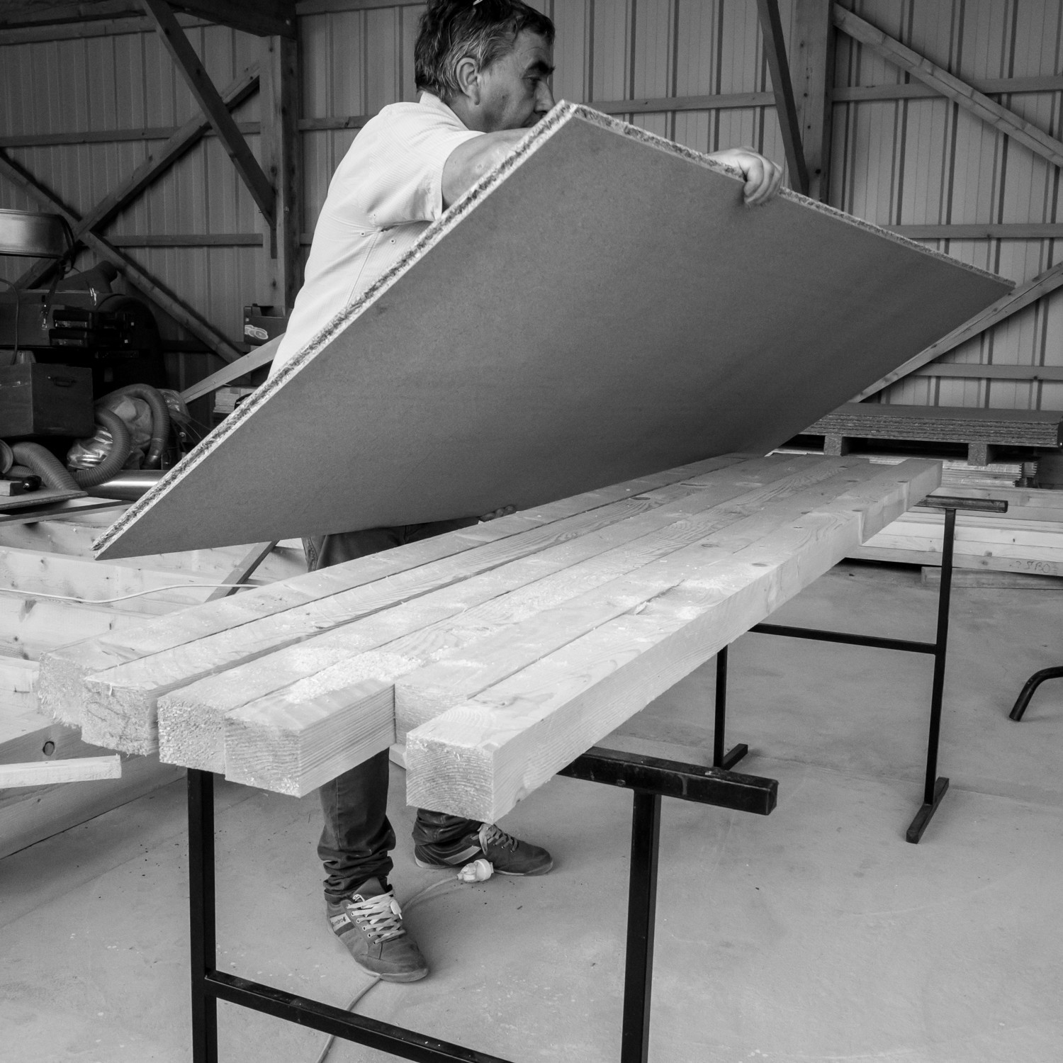 Construction d'une cabane Construction d'une cabane