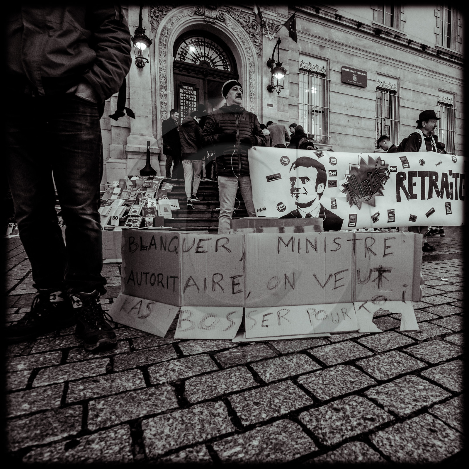 Défense des retraites - Gap - 29 janvier 2020