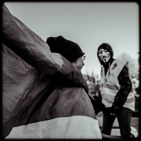 Manifestation à Gap le 10 décembre 2019.
