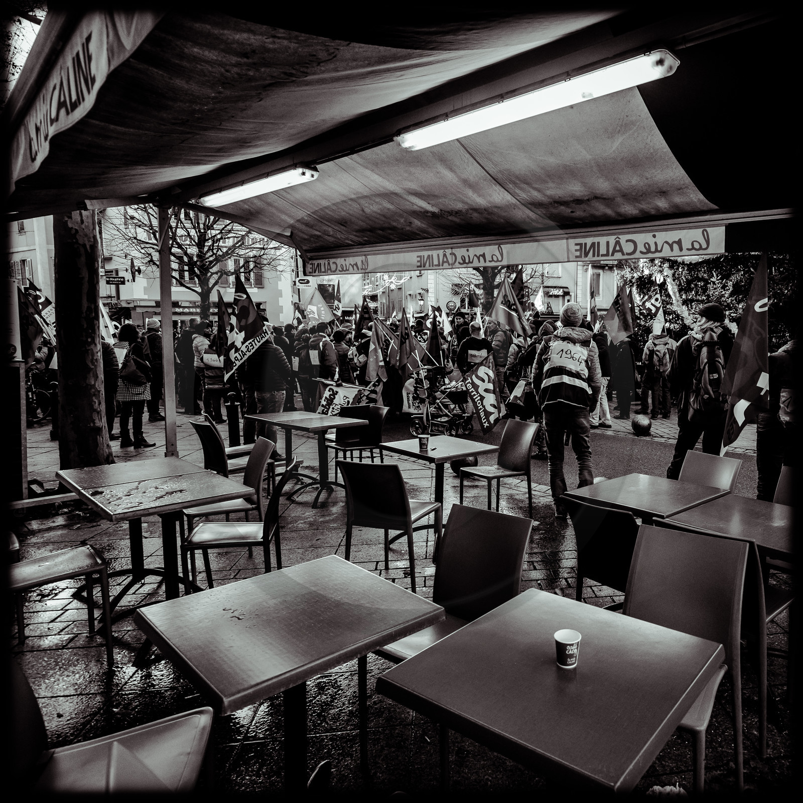 Manifestation à Gap le 12 décembre 2019.