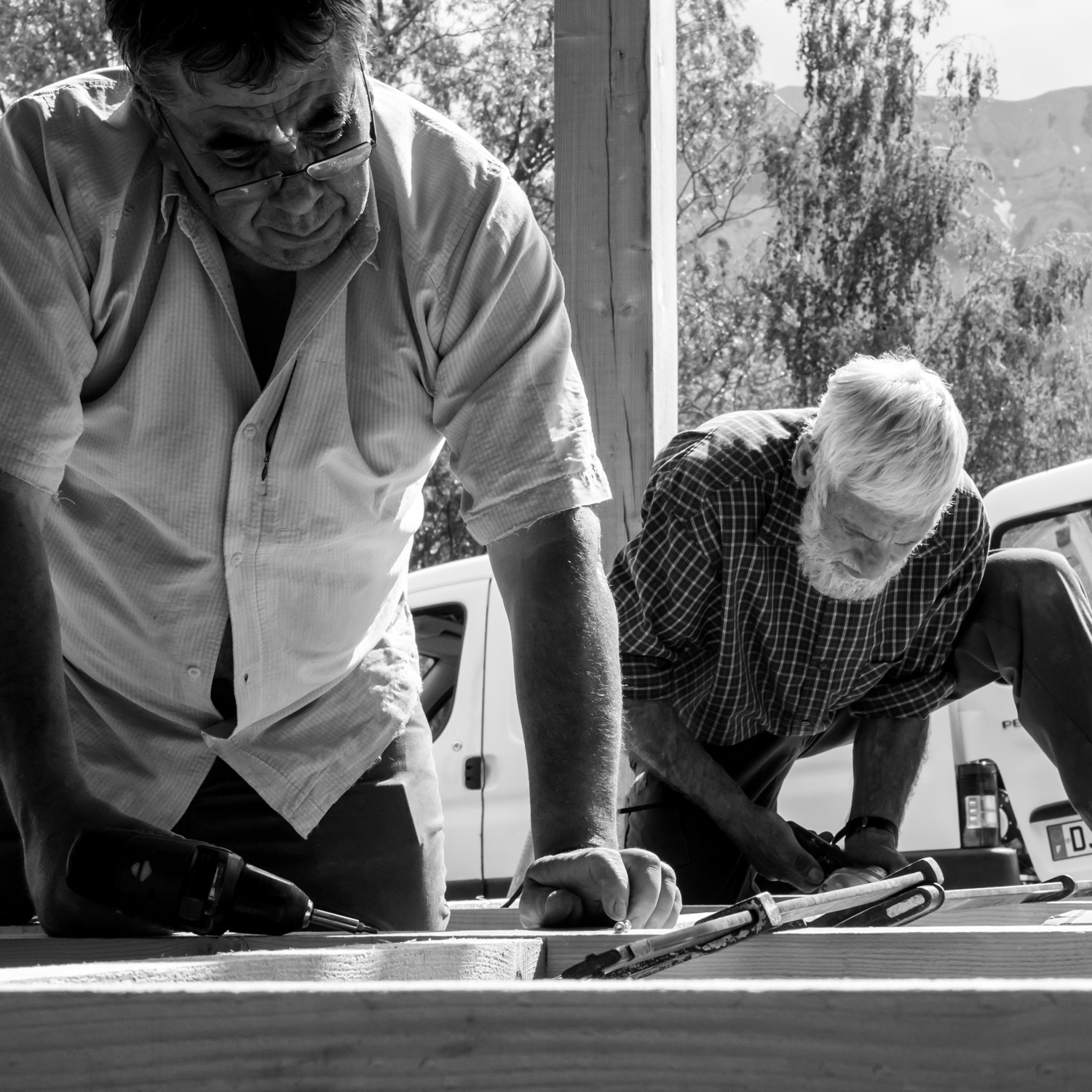 Construction d'une cabane Construction d'une cabane