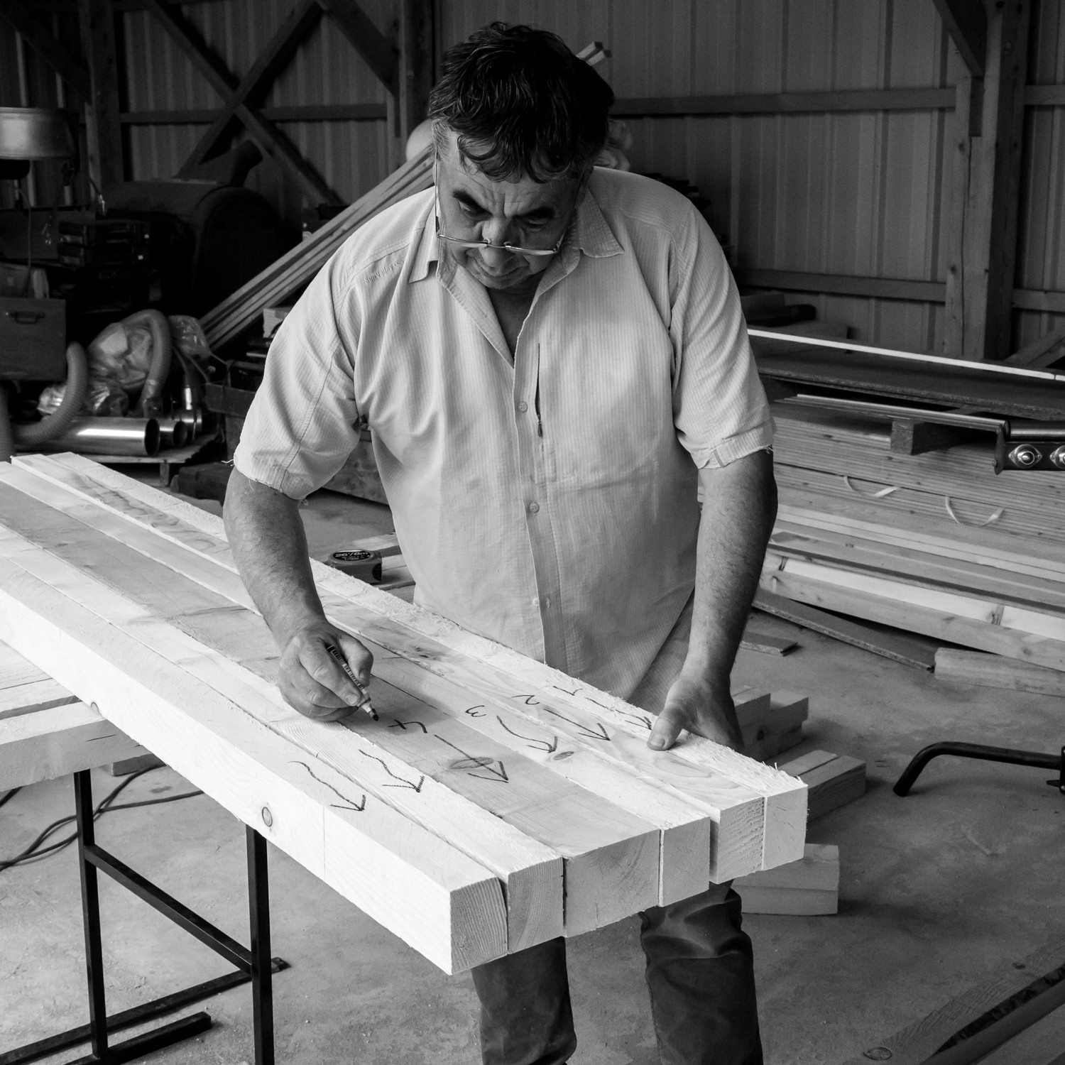 Construction d'une cabane Construction d'une cabane