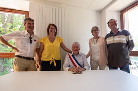 Chatel-en-Trièves - Inauguration de la Mairie