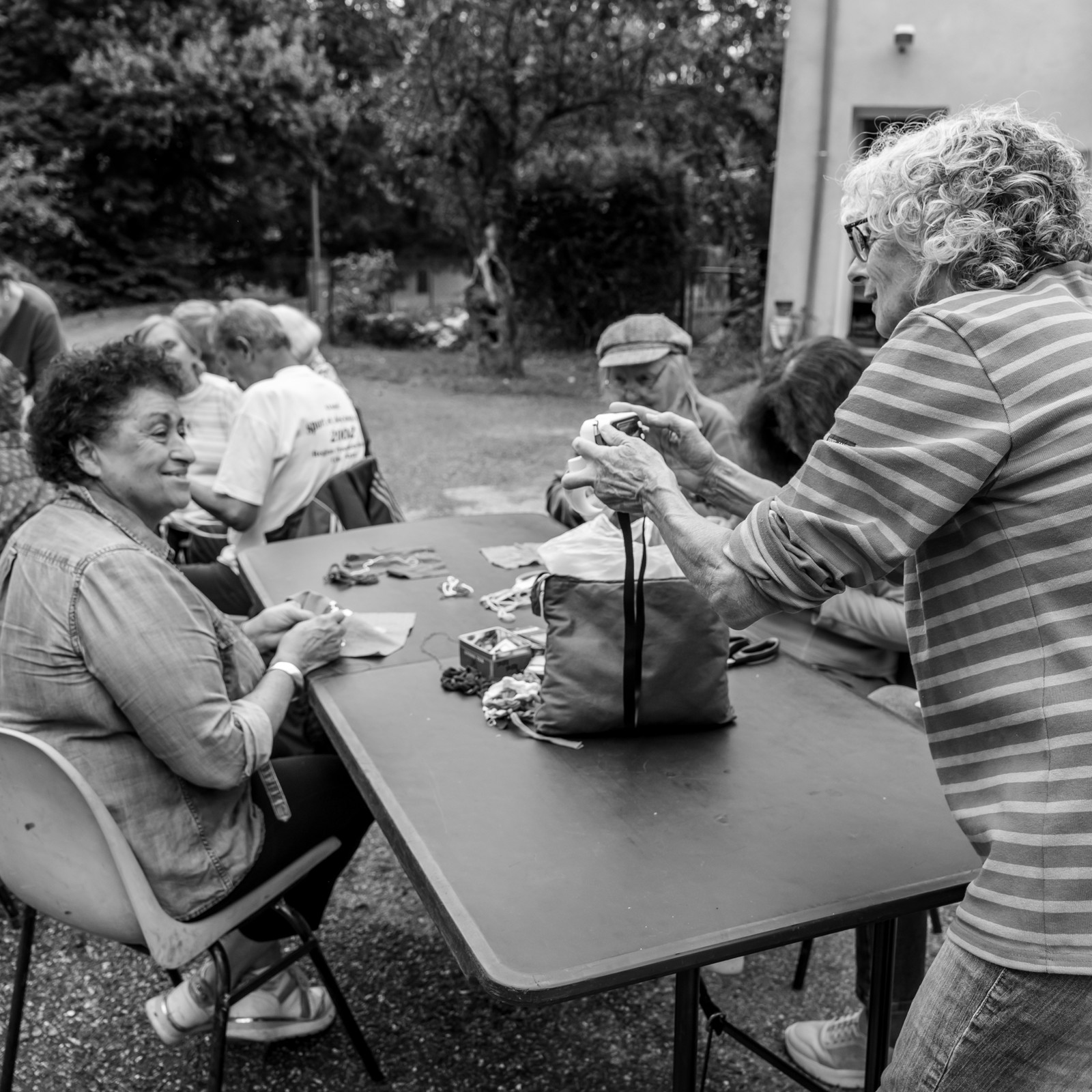 27 août 2025 : Jeux, tissages et photos