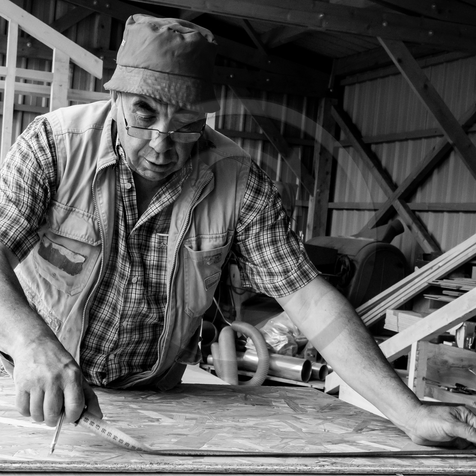 Construction d'une cabane Construction d'une cabane