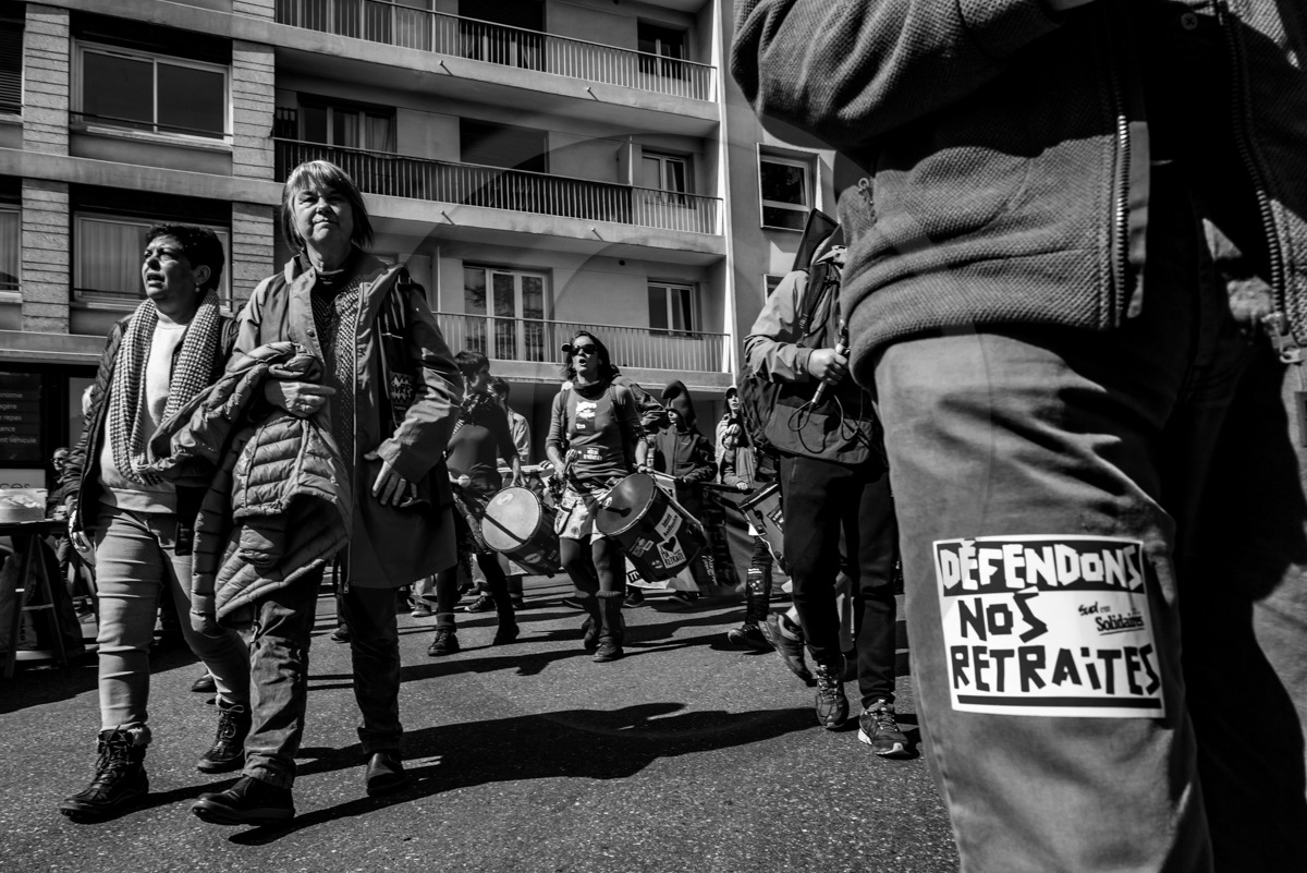 28 mars 2023 : Manifestation contre la réforme des retraites à Gap