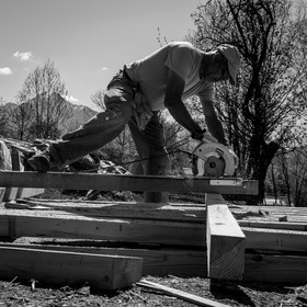 Permaculture - Construction d'une serre bioclimatique semi-enterrée