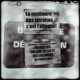Manifestation à Gap le 10 décembre 2019.