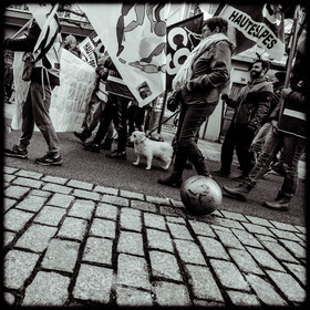 Manifestation à Gap le 12 décembre 2019.