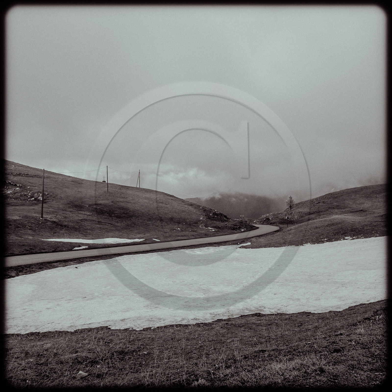 Neige au col du Noyer