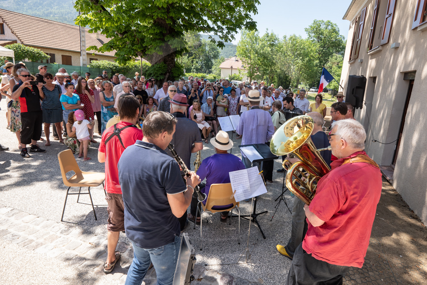Chatel-en-Trièves - Inauguration de la Mairie