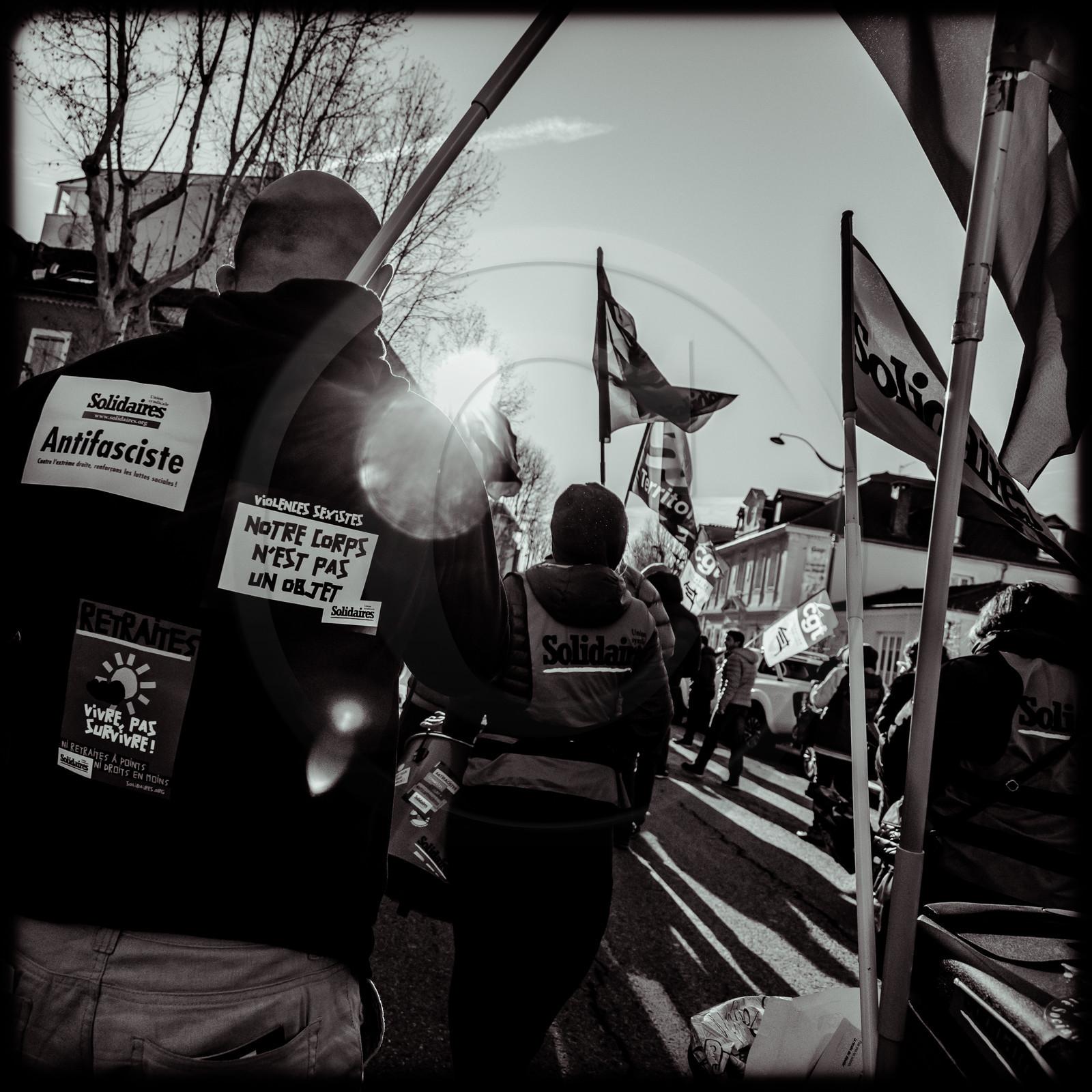Manifestation à Gap le 10 décembre 2019. Manifestation à Gap le 10 décembre 2019.