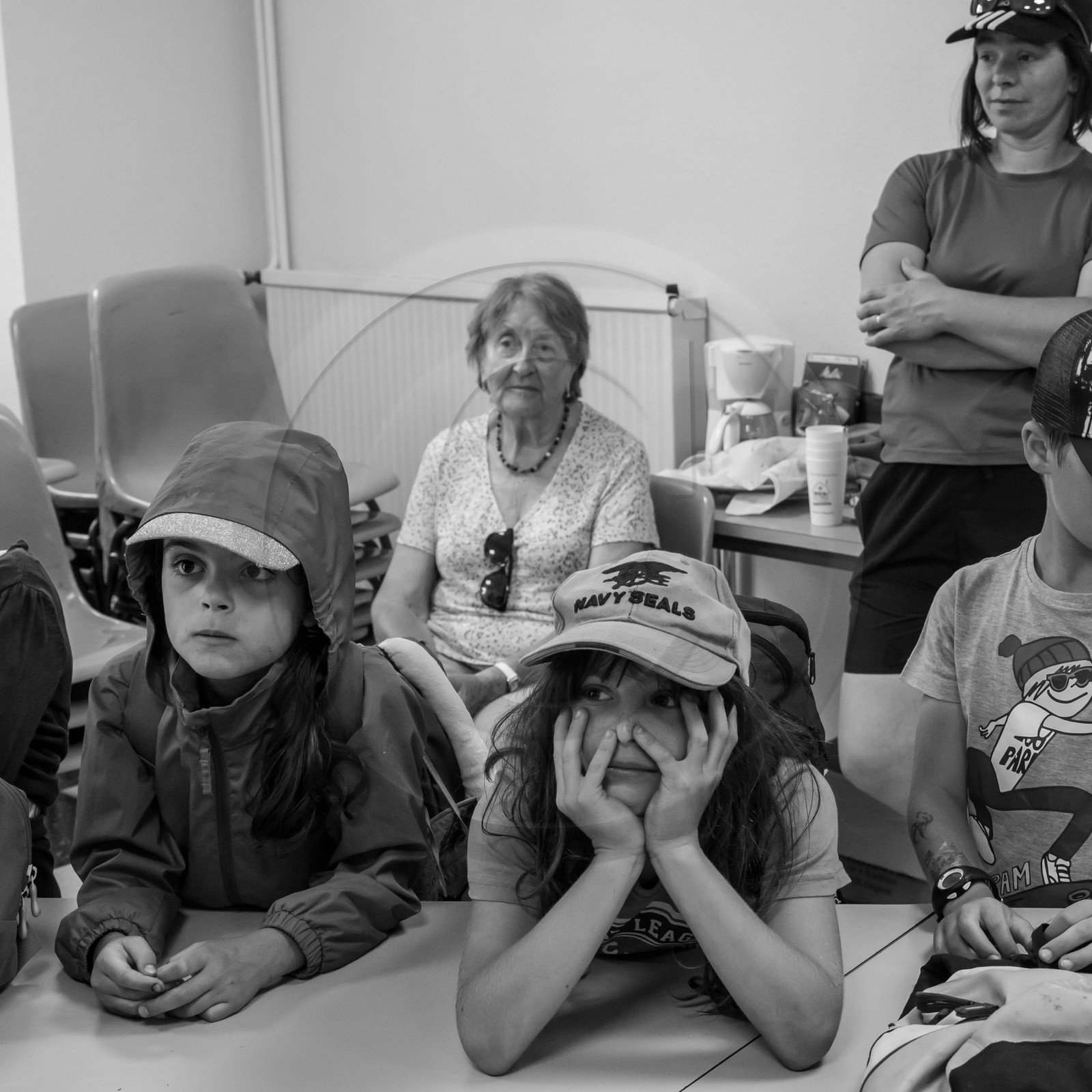 Avec l'école de Saint-Bonnet