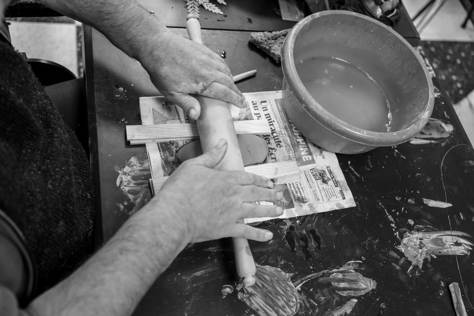 20 août 2025 : Des feuilles en argile