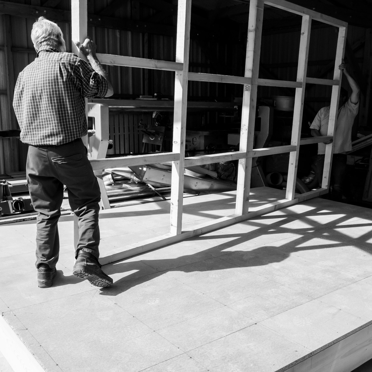 Construction d'une cabane Construction d'une cabane