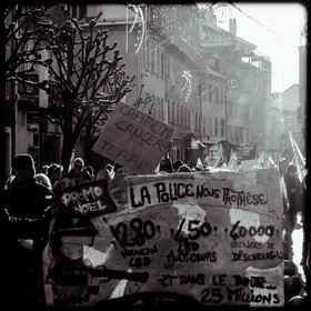 Manifestation à Gap le 12 décembre 2019.