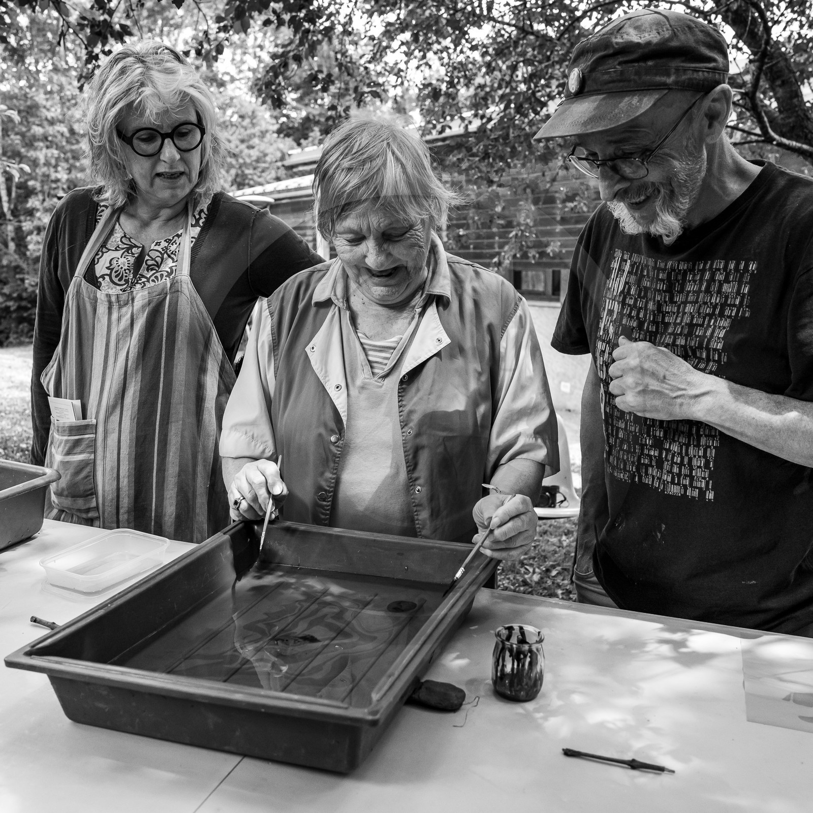 05 juillet 2023 : une cantine et des artistes