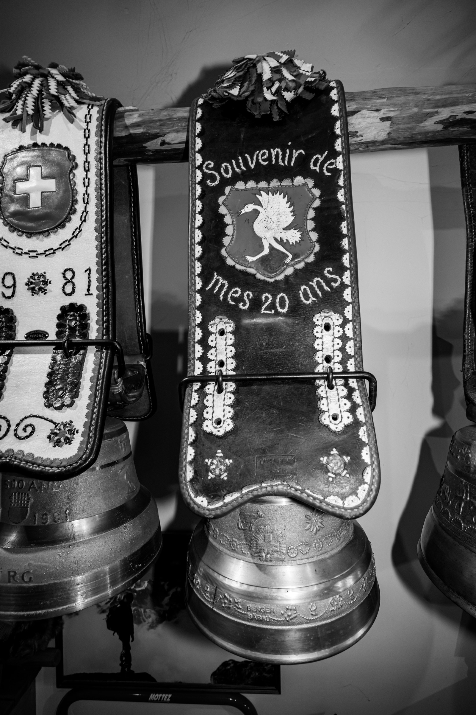 Collection de cloches - Exposition à la Maison du Berger