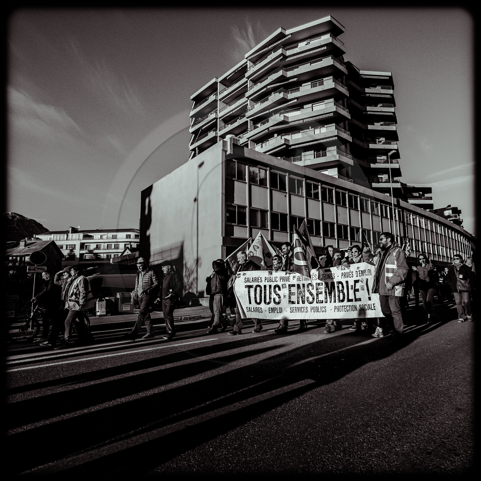 Manifestation à Gap le 09 janvier 2020