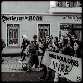 Les jeunes pour le climat - Youth for climate - Manifestation à Gap (Hautes-Alpes), le 29 11 19