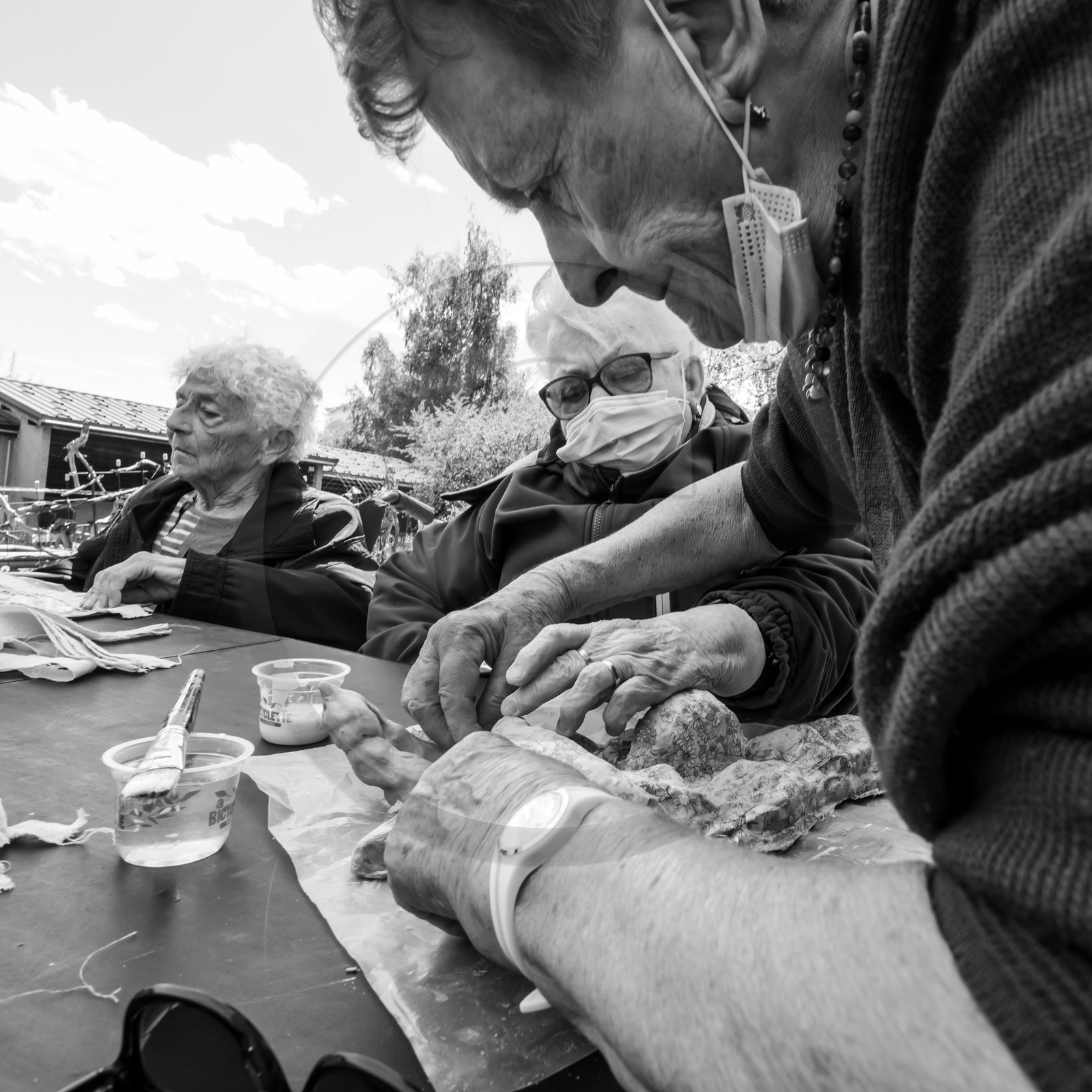 26 mai 2021 : fabrication de masques