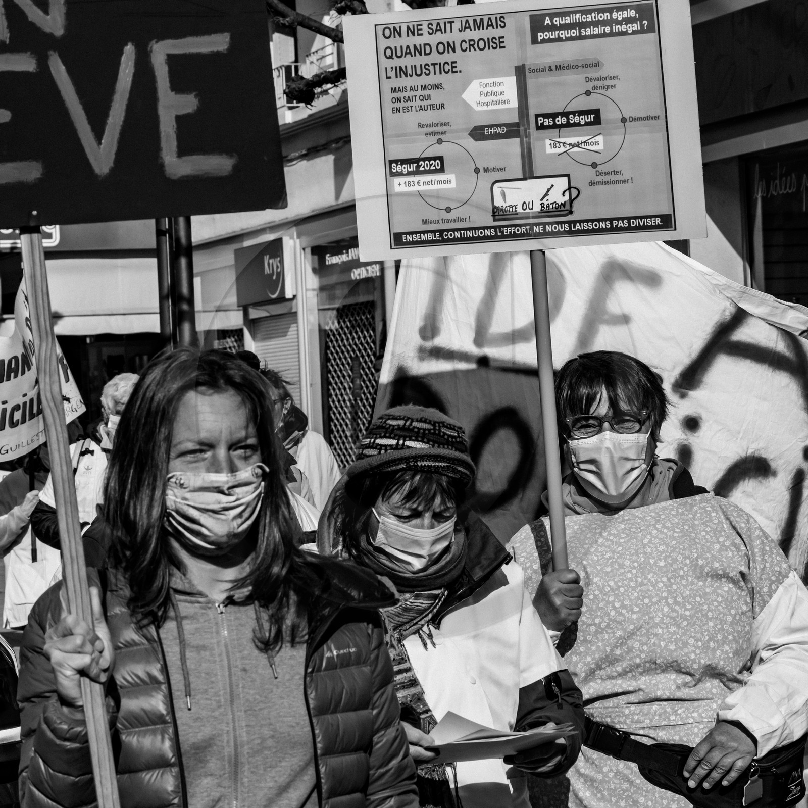 15 mars 2021 : Les oubliés du Ségur de la santé