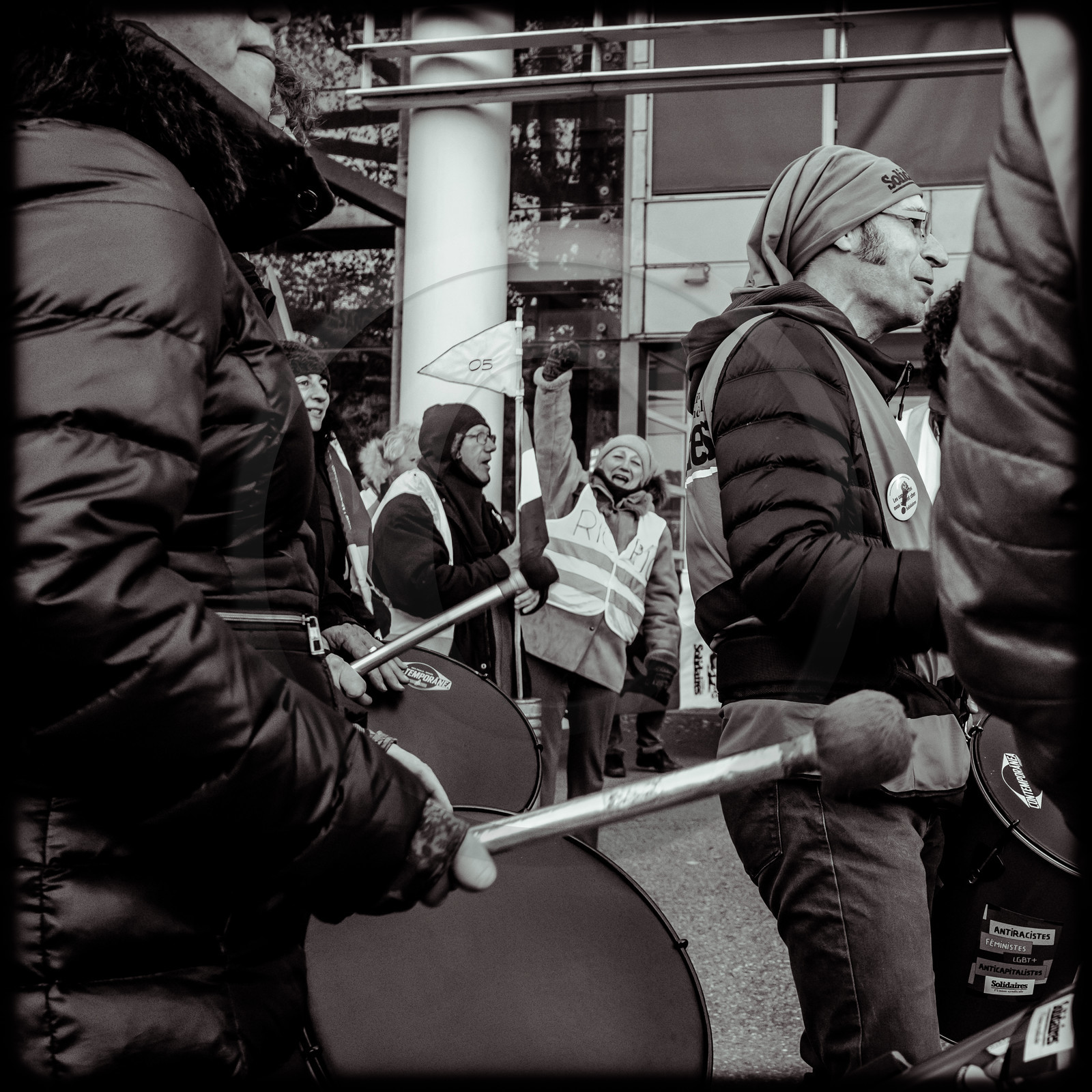 Manifestation à Gap le 10 décembre 2019.