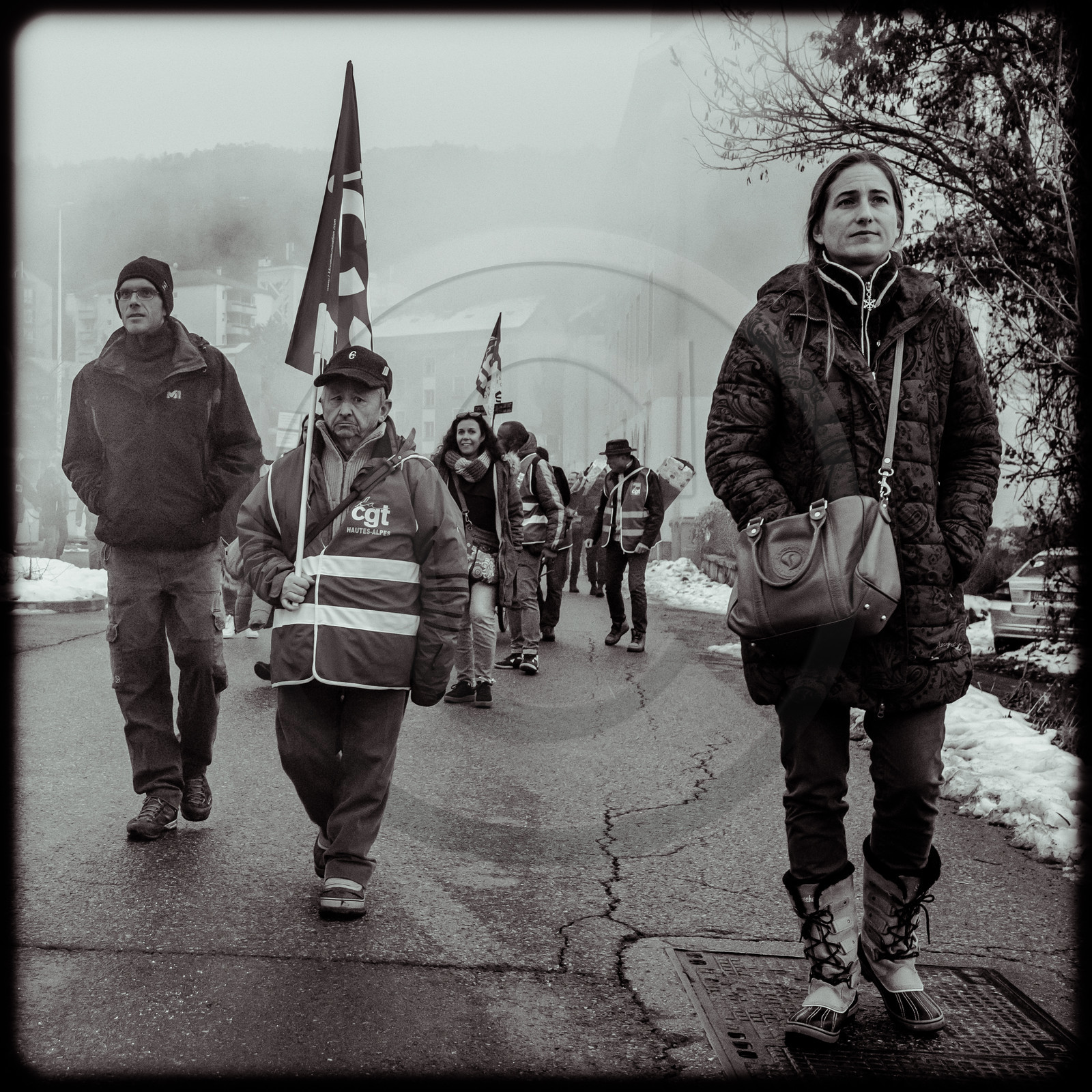 Manifestation à Gap le 17 décembre 2019