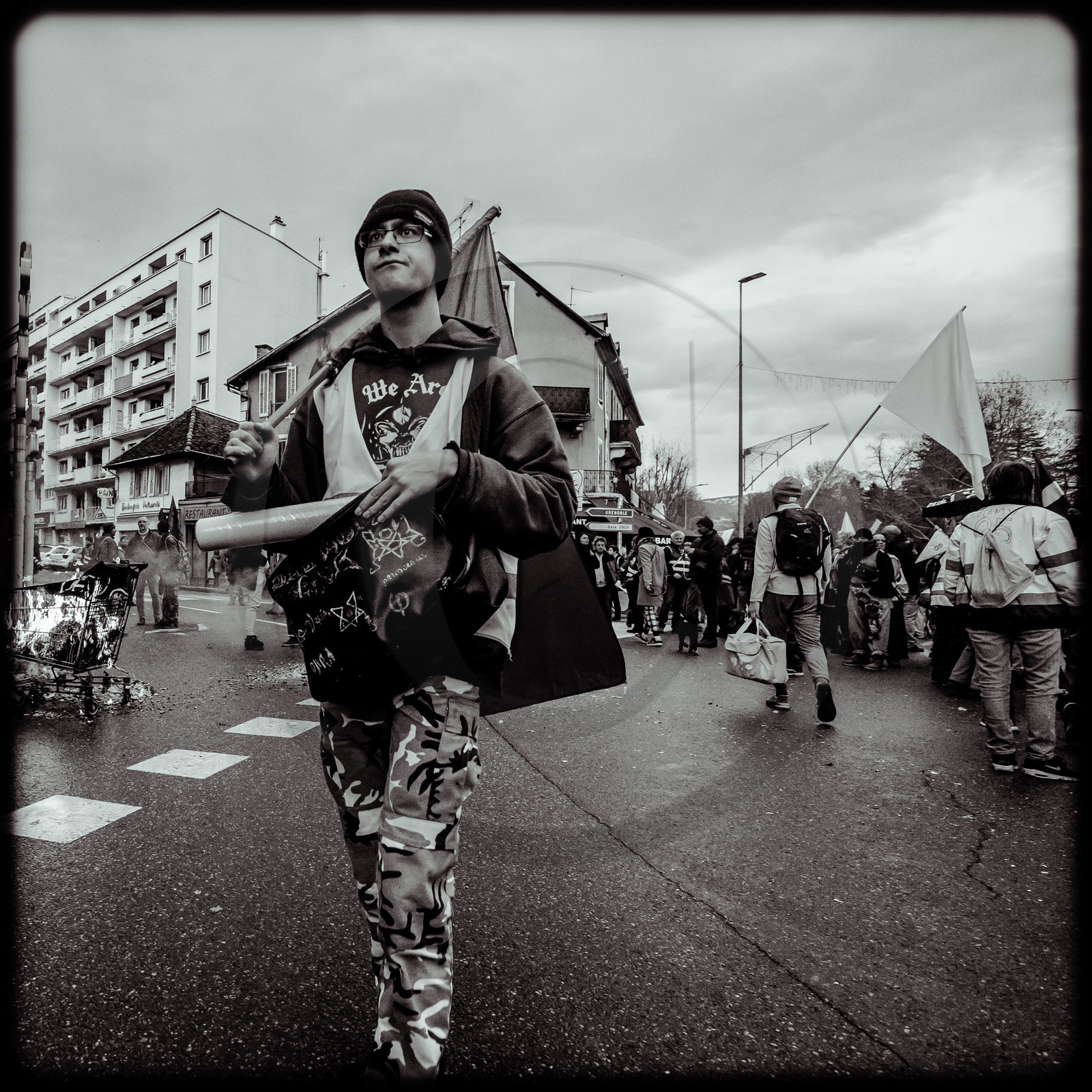 Manifestation à Gap le 17 décembre 2019