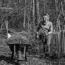 24 février 2021 : on taille, on prépare le jardin...