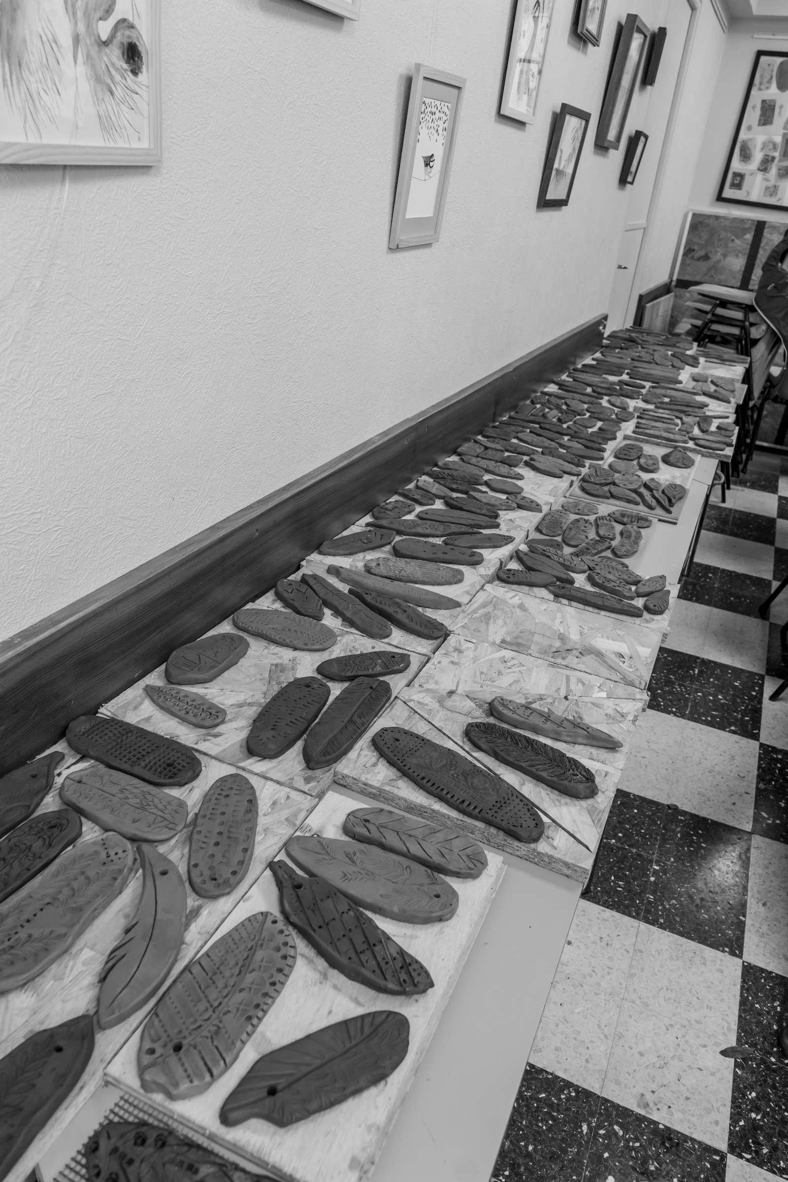 20 août 2025 : Des feuilles en argile