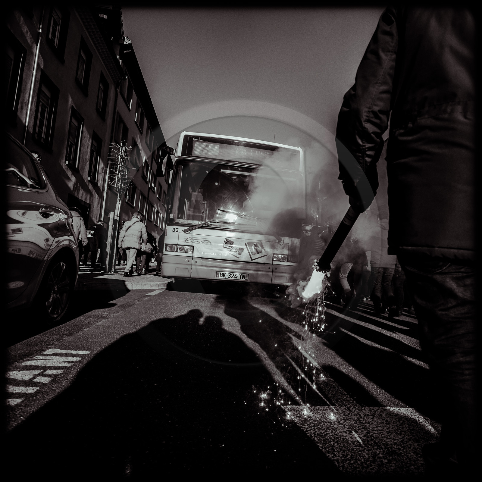 Manifestation à Gap le 09 janvier 2020