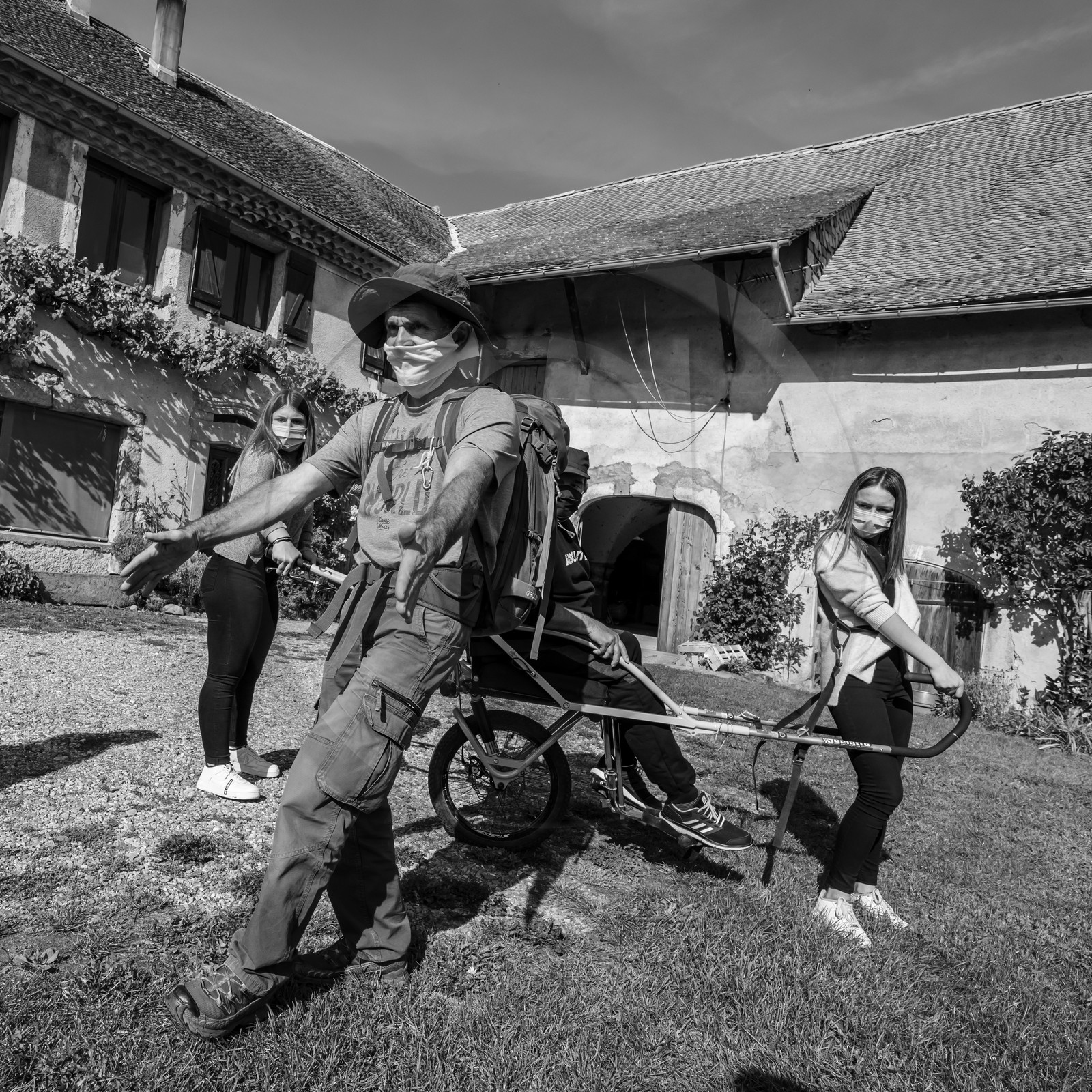 Promenade en joelette