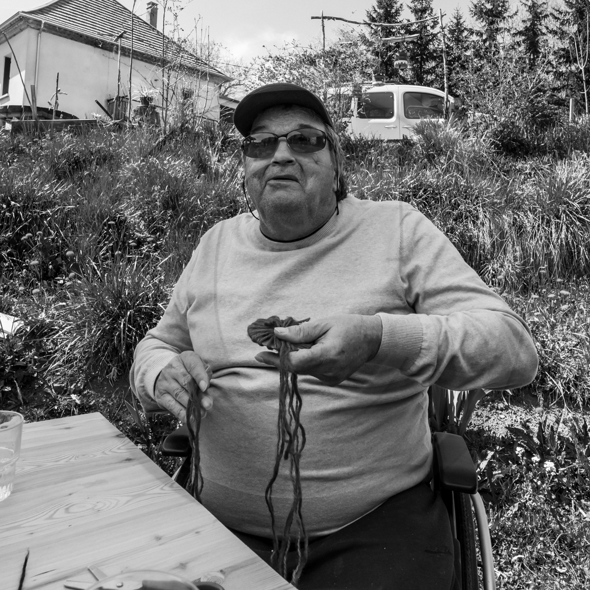 Atelier laine et promenade au jardin