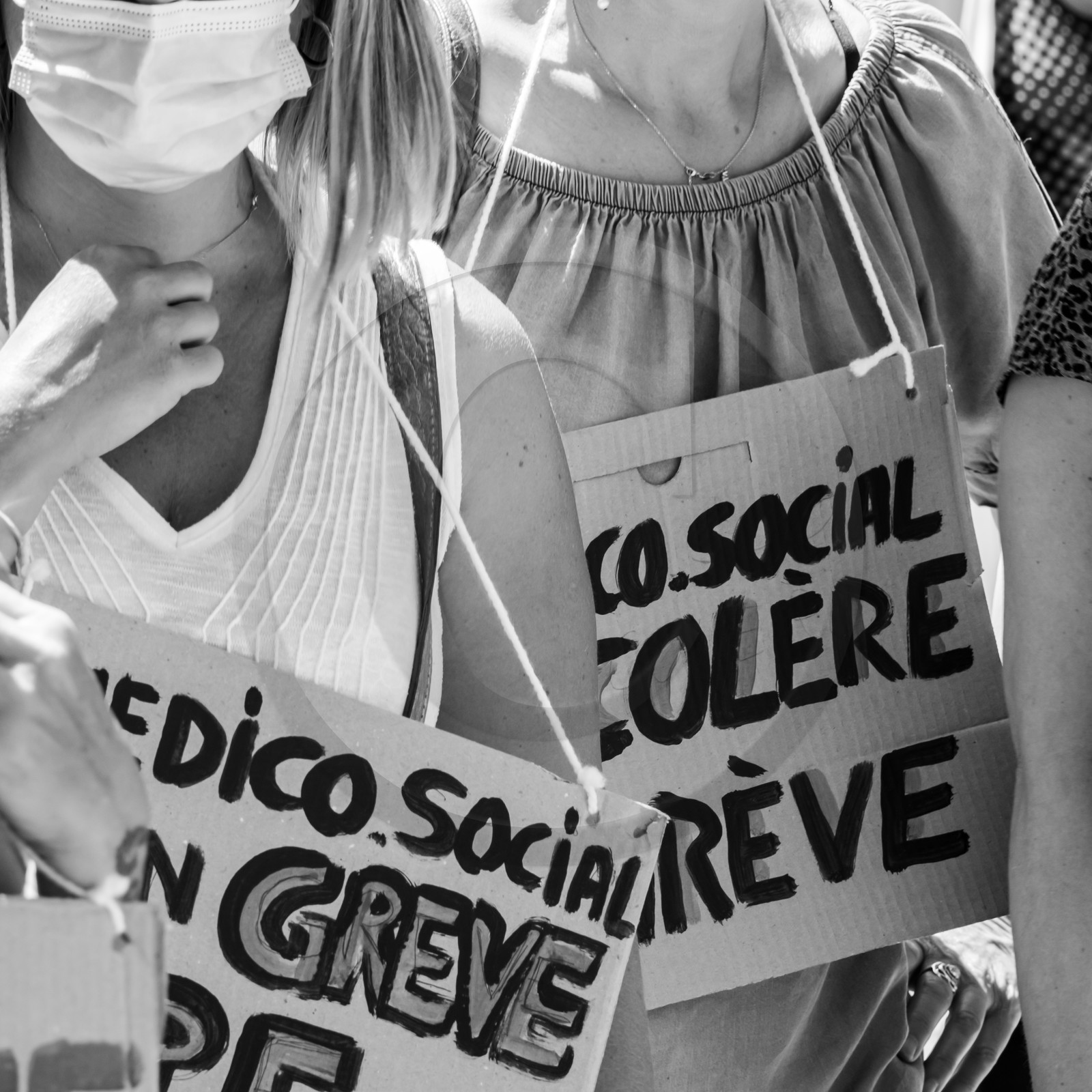 15 juin 2021 à Gap (Hautes-Alpes) : Manifestation des soignants oubliés du Ségur de la santé. 15 juin 2021 à Gap (Hautes-Alpes) : Manifestation des soignants oubliés du Ségur de la santé.