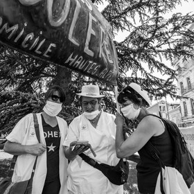15 juin 2021 à Gap (Hautes-Alpes) : Manifestation des soignants oubliés du Ségur de la santé.