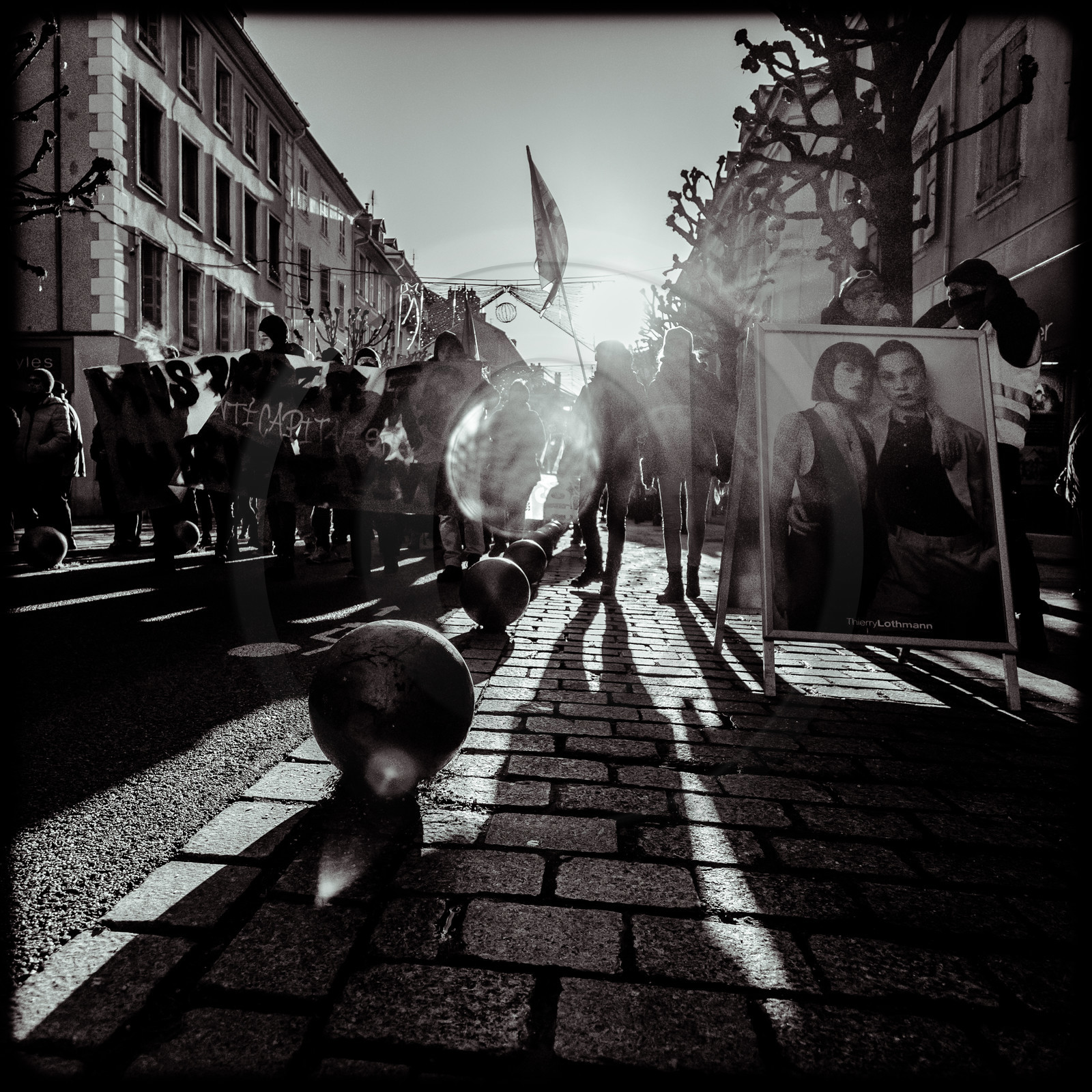 Manifestation à Gap le 12 décembre 2019. Manifestation à Gap le 12 décembre 2019.